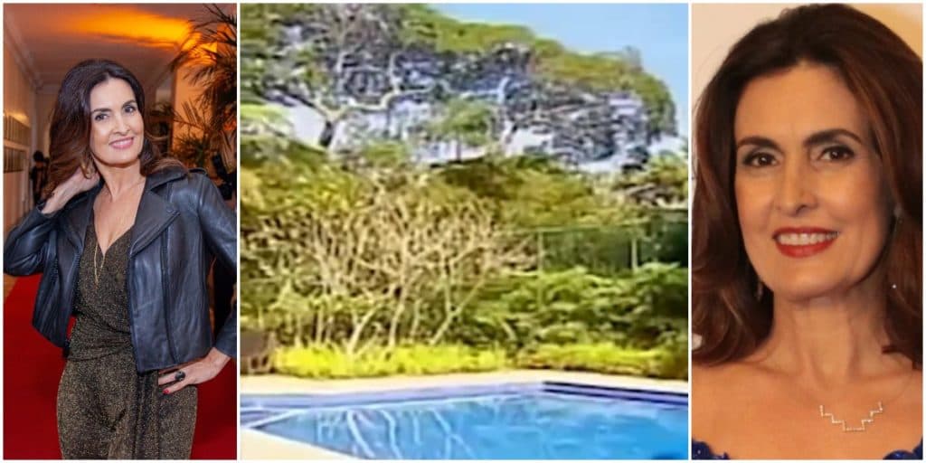 Academia, sala gigantesca, piscina e muito luxo: entramos na mansão milionária de Fátima Bernardes; veja fotos e vídeo