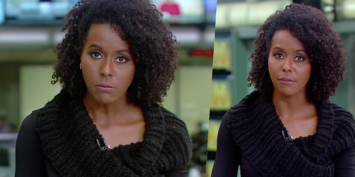 Maju Coutinho no comando do 'Jornal Hoje' (Foto: reprodução/Globo) Maju Coutinho no comando do 'Jornal Hoje' (Foto: reprodução/Globo)