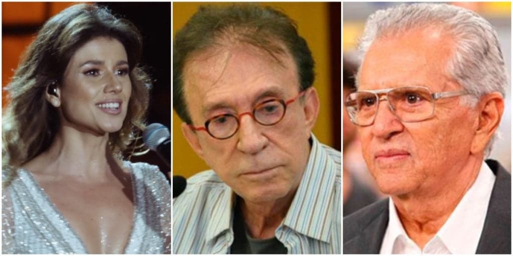 Moacyr Franco diz que Paula Fernandes o sustentou, após demissão, guerra com Carlos Alberto e tristeza: 'Nunca mais'