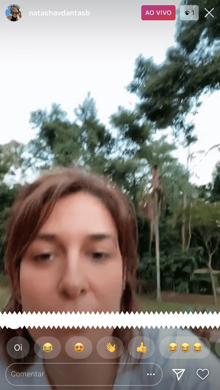 Natasha Dantas, esposa de William Bonner (Foto: reprodução/Instagram)