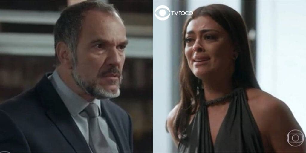 Totalmente Demais: Germano parte com fúria para cima de Carolina e a destrói após traição