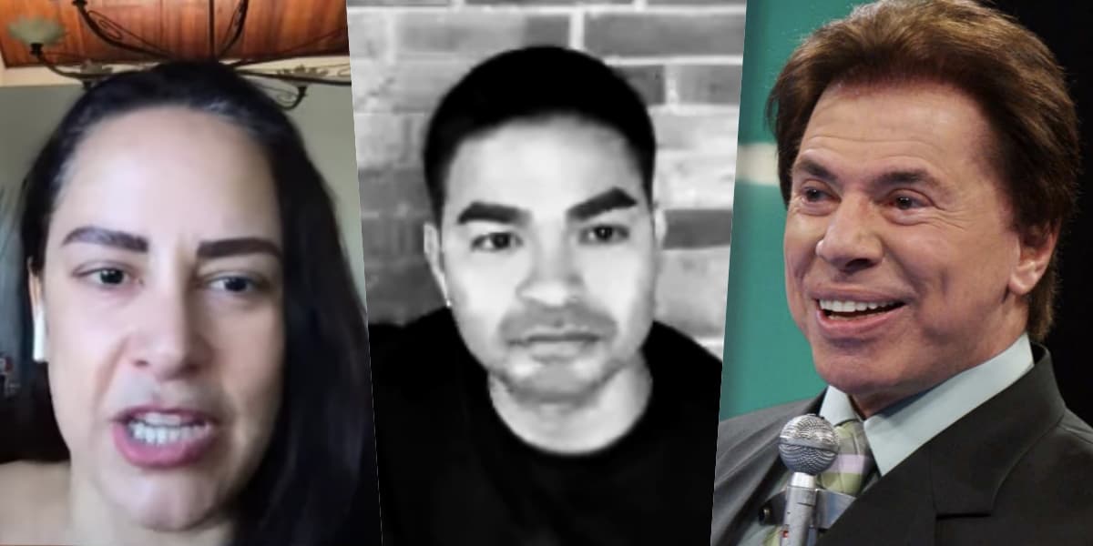 Yudi apareceu ao lado de Silvia Abravanel e Silvio Santos foi envolvido em uma live (Foto: montagem) Yudi apareceu ao lado de Silvia Abravanel e Silvio Santos foi envolvido em uma live (Foto: montagem)