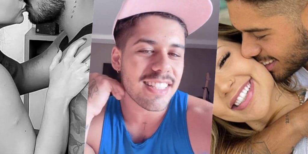 Zé Felipe, flagrado beijando outra, é pego gemendo forte em vídeo e ex de Virgínia é envolvido: "Bater de frente"