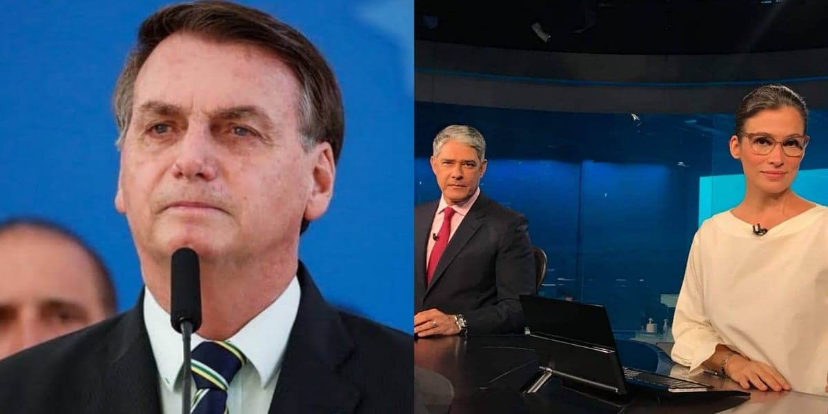 Bolsonaro declara em live que foi acusado por Jornal Nacional de genocídio após declaração de William Bonner  (Foto: Reprodução/Instagram)