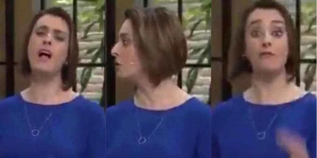 Catia Fonseca tem momento absurdo ao vivo, médico põe a mão na perna dela embaixo da mesa e real explode: "Calma"