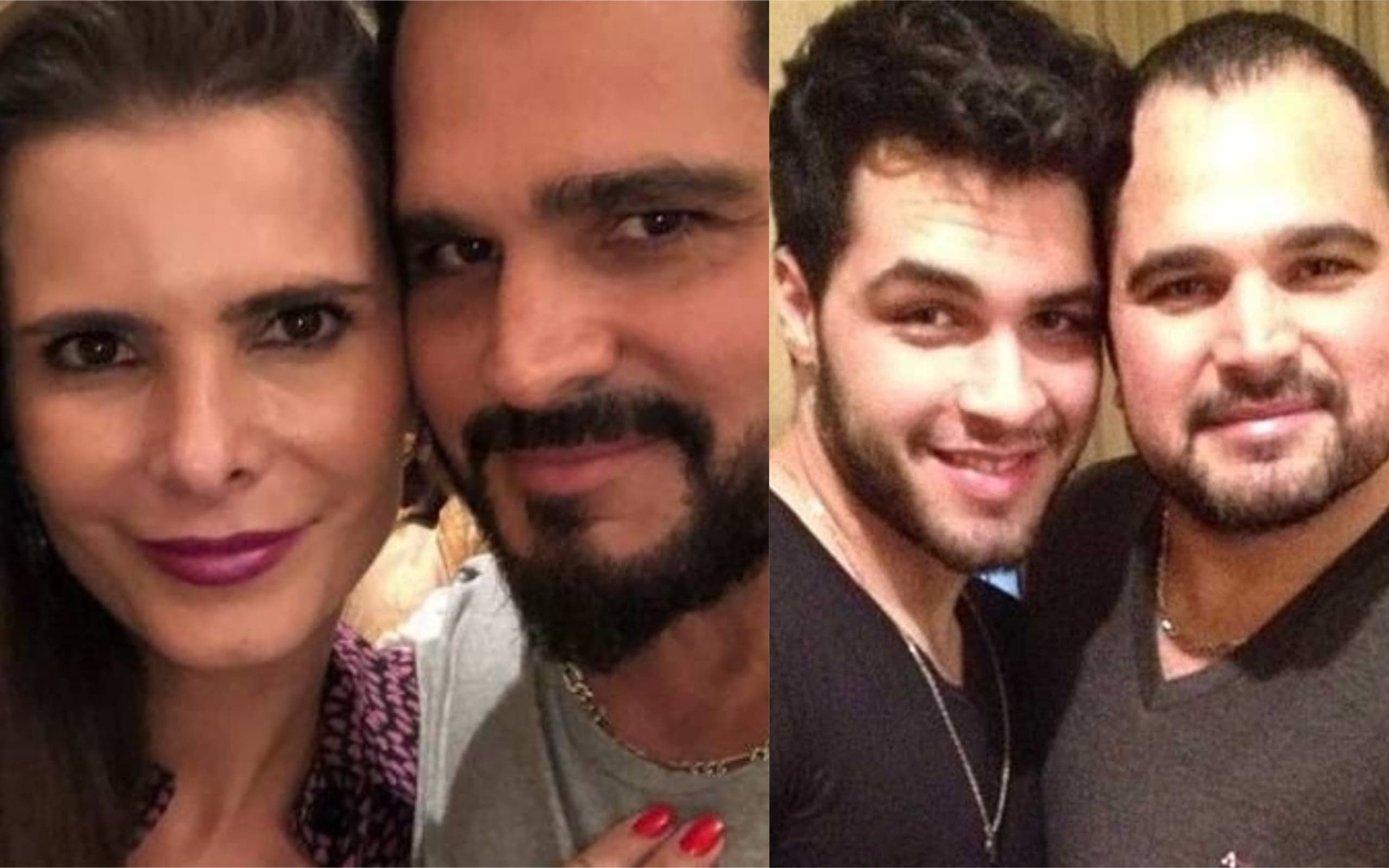 Flavia Camargo, Luciano Camargo e Nathan Flavia Camargo, Luciano Camargo e Nathan