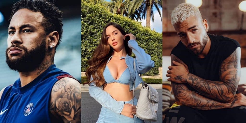 Maluma abre o jogo, fala sobre relação de Neymar com ex e suposta briga: "Não me importo"