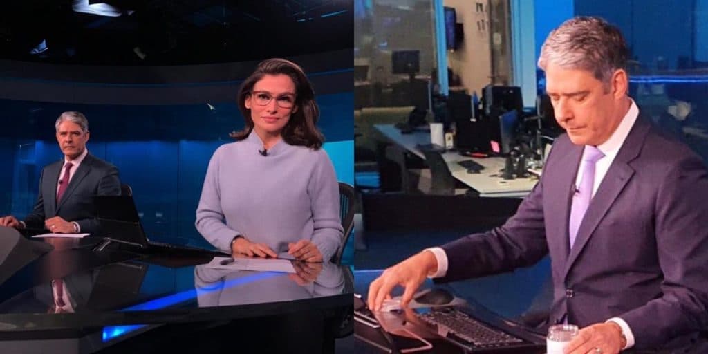 William Bonner tem conversa pessoal vazada com Renata, Globo fica sabendo e convoca reunião às pressas: “Acabou”