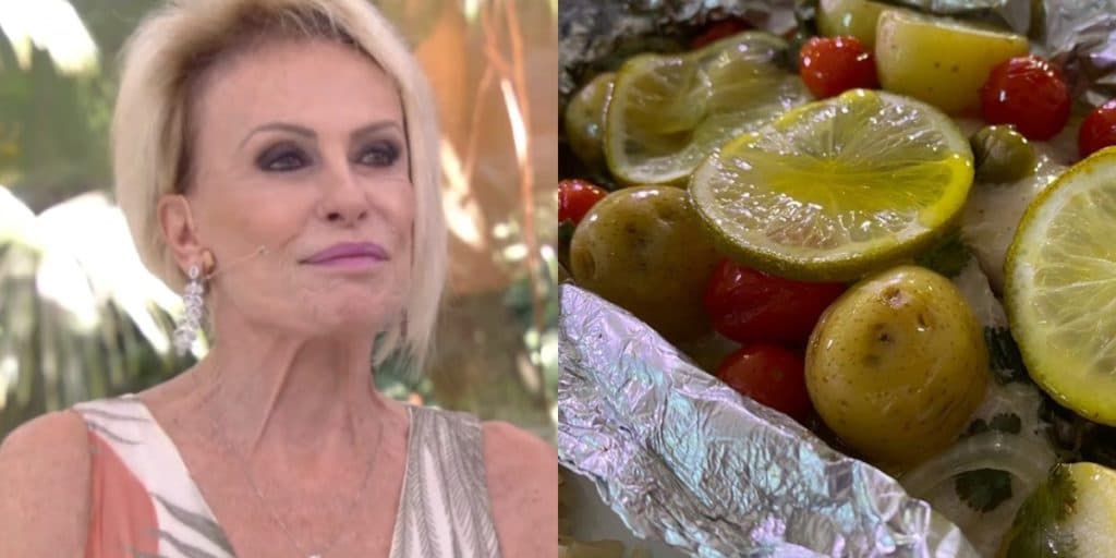 Ana Maria Braga ensina a fazer papilote de tilápia no Encontro com Fátima Bernardes de hoje (20/08)