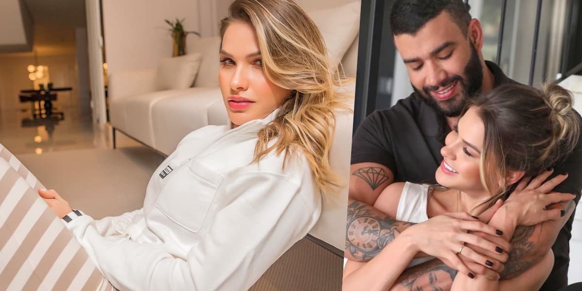 Andressa Suita é casada com Gusttavo Lima (Foto: montagem) Andressa Suita é casada com Gusttavo Lima (Foto: montagem)