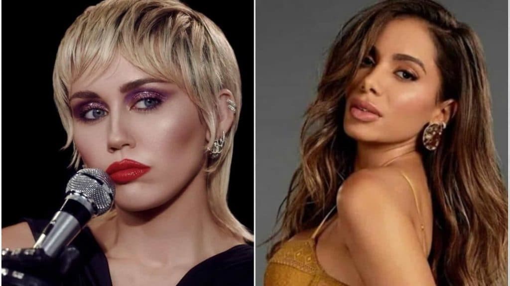 Miley Cyrus deixa mensagem ousada para Anitta e cantora brasileira se entrega com reação: "Já quero''
