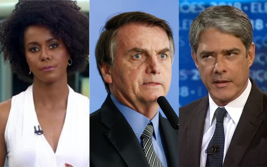 Bolsonaro declara guerra contra a Globo, detona Maju ao vivo e solta bomba sobre Bonner: "Ficou feio pra eles"