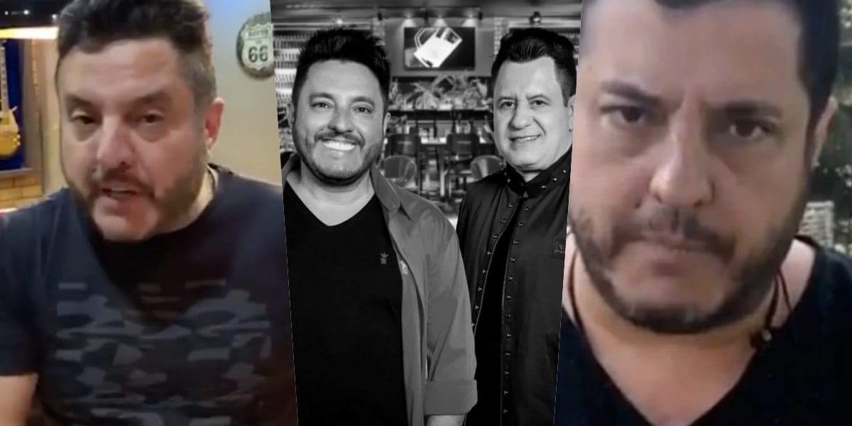 Bruno, da dupla com Marrone, chegou a anunciar um novo projeto sem o irmão (Foto: montagem) Bruno, da dupla com Marrone, chegou a anunciar um novo projeto sem o irmão (Foto: montagem)