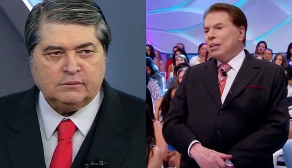 Datena foi surpreendido com decisão de Silvio Santos - Foto: Reprodução/Montagem