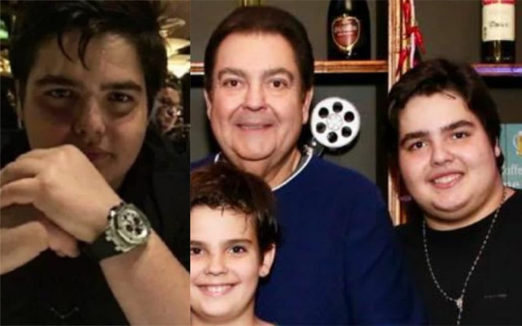 Filho de Fausto Silva, após cirurgia, fica irreconhecível e surge abraçado a rapaz, usando relógio chocante: 263 mil"