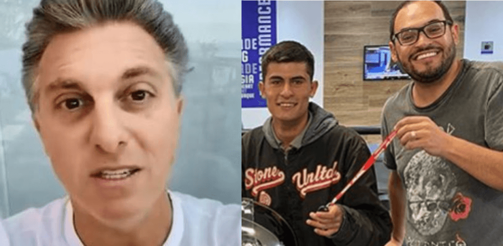 Luciano Huck leva rasteira, humorista do SBT passa na frente e dá moto para rapaz humilhado