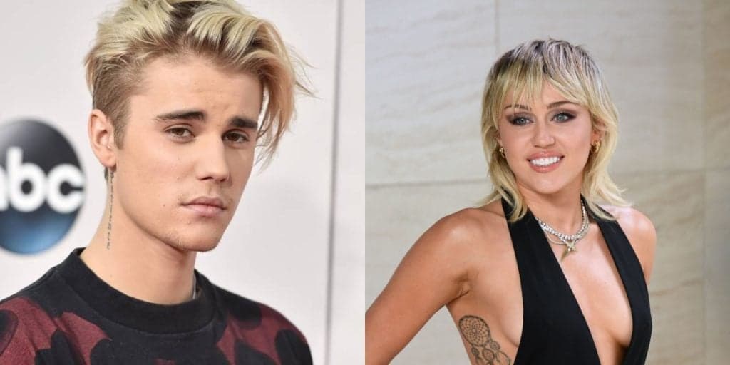 Justin Bieber e Miley Cyrus, após serem flagrados no mesmo estúdio, tem parceria anunciada e web causa alvoroço