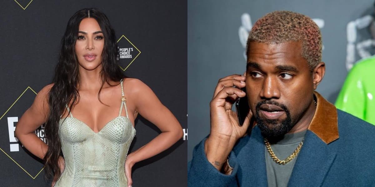 Kim Kardashian posa de biquíni em meio à brigas com Kanye West (Foto: Reprodução)