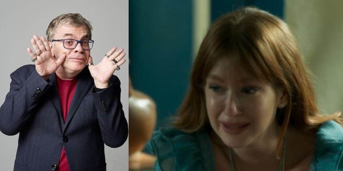 Marina Ruy Barbosa e Walcyr Carrasco selaram a paz (Foto: Divulgação/TV Globo) Marina Ruy Barbosa e Walcyr Carrasco selaram a paz (Foto: Divulgação/TV Globo)
