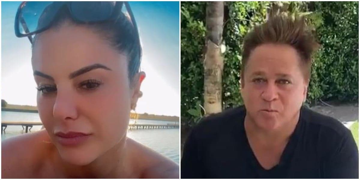 Poliana Rocha e Leonardo (Foto: Reprodução)