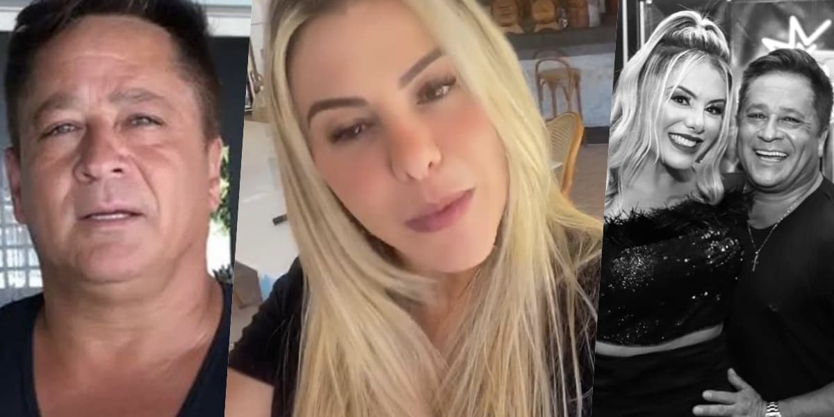 Poliana Rocha está casada com Leonardo há vinte e três anos (Foto: montagem) Poliana Rocha está casada com Leonardo há vinte e três anos (Foto: montagem)