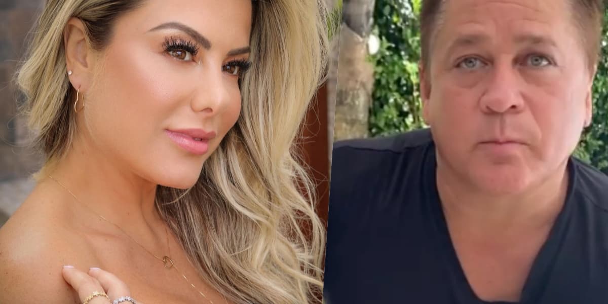 Poliana Rocha é casada com o cantor sertanejo Leonardo (Foto: montagem) Poliana Rocha é casada com o cantor sertanejo Leonardo (Foto: montagem)