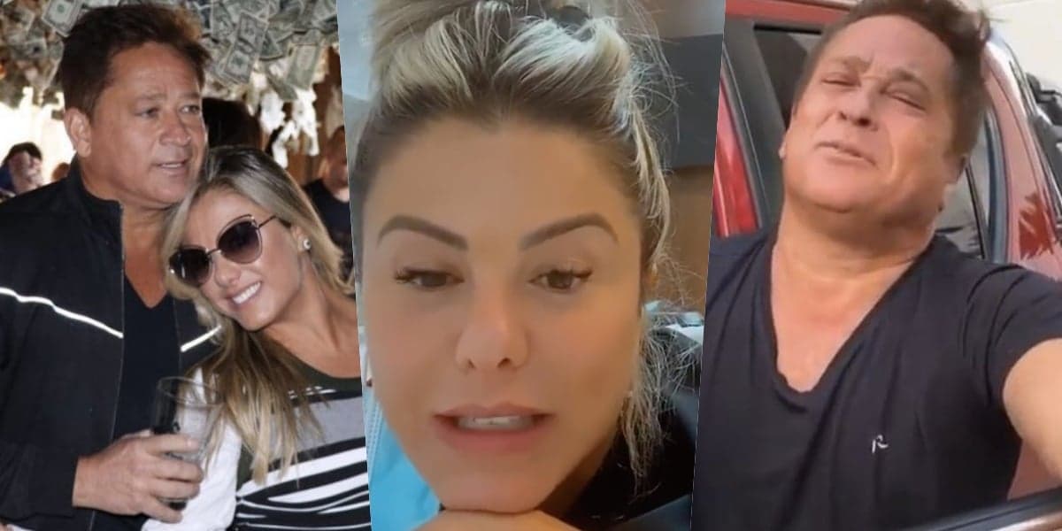 Poliana Rocha é casada com o cantor Leonardo (Foto: montagem)