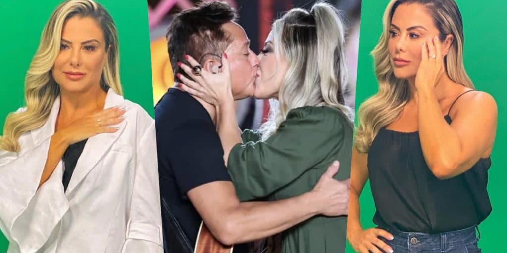 Poliana Rocha surge em vídeo atolando a boca e colocando tudo pra dentro: "Só podia ser esposa do Leonardo"