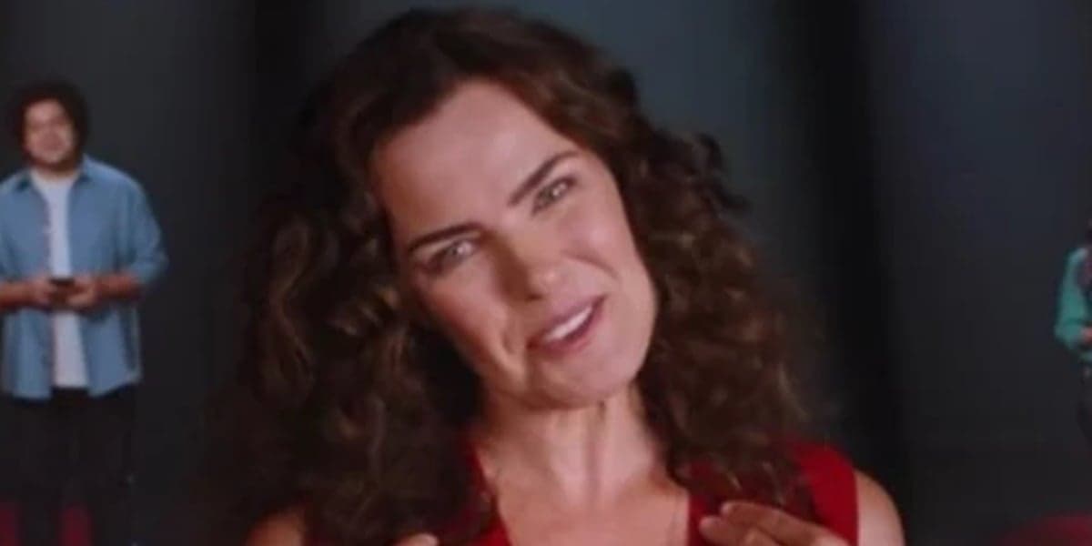 Ana Paula Arósio voltou à TV em comercial do Santander (Foto: Reprodução) Ana Paula Arósio voltou à TV em comercial do Santander (Foto: Reprodução)