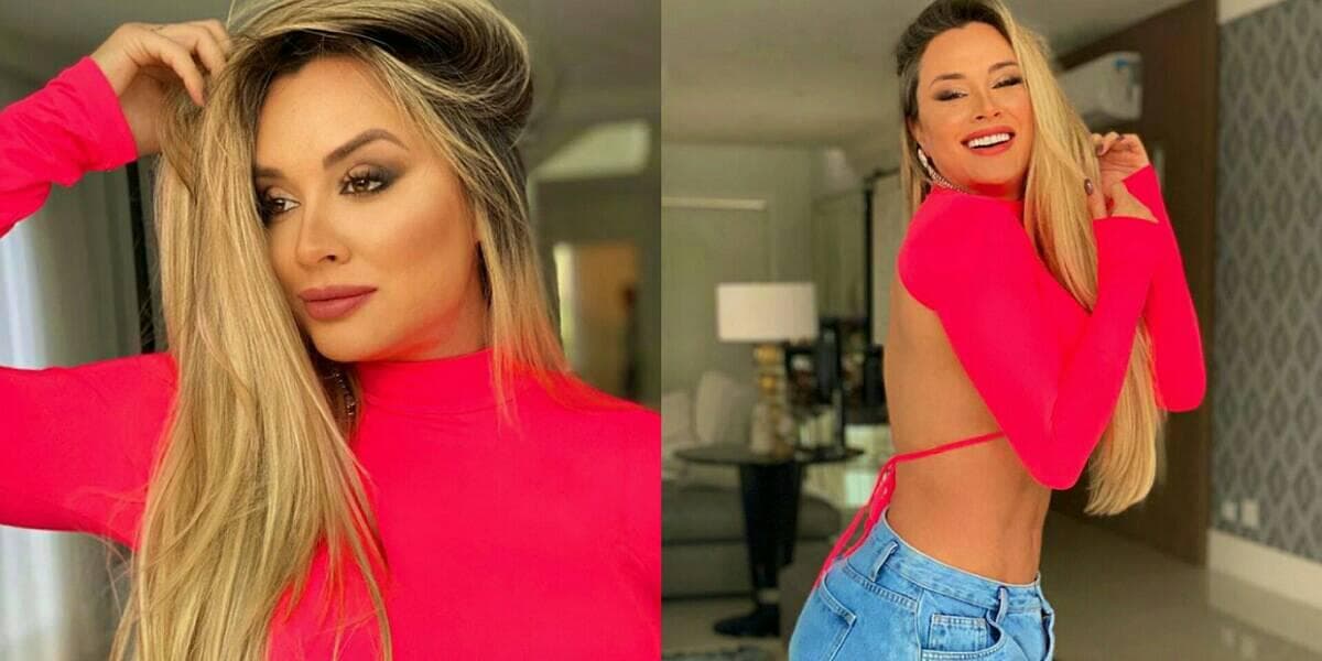 Juju Salimeni muda o visual e surge completamente transformada (Foto: Reprodução/Instagram) Juju Salimeni muda o visual e surge completamente transformada (Foto: Reprodução/Instagram)