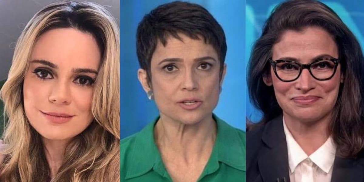 Rachel Sheherazade, Sandra Annenberg, Renata Vasconcellos Rachel Sheherazade, Sandra Annenberg, Renata Vasconcellos