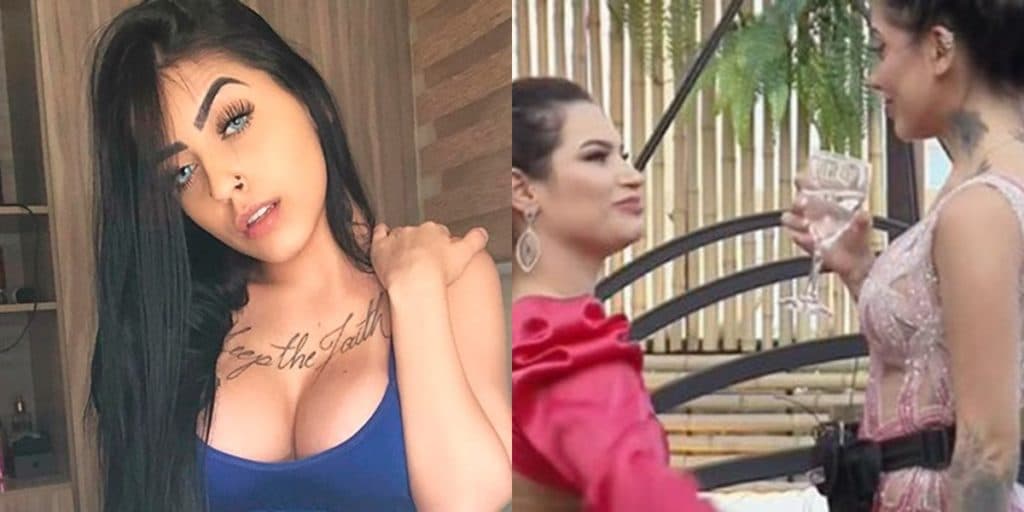 A Fazenda 12: Mc Mirella arma barraco na estreia do programa, detona Raíssa sem medo e explode: "Amante do meu ex"