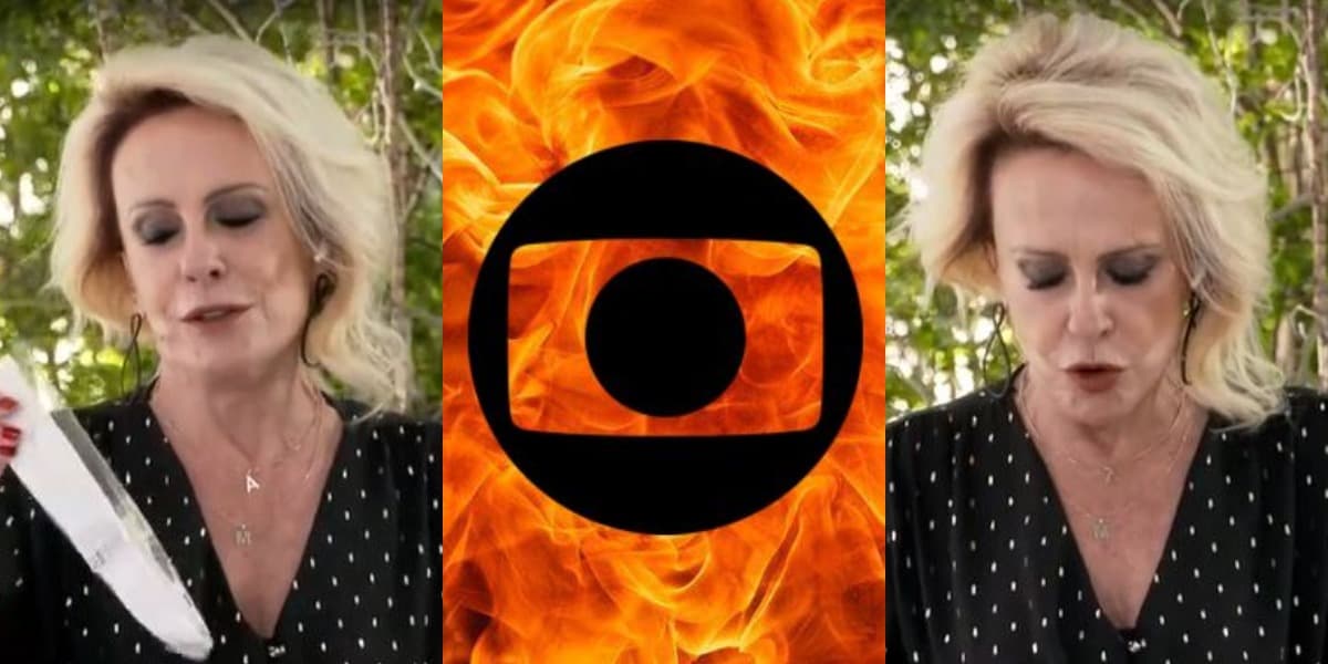 Ana Maria Braga está em guerra com a Globo (Foto: Reprodução/TV Globo) Ana Maria Braga está em guerra com a Globo (Foto: Reprodução/TV Globo)
