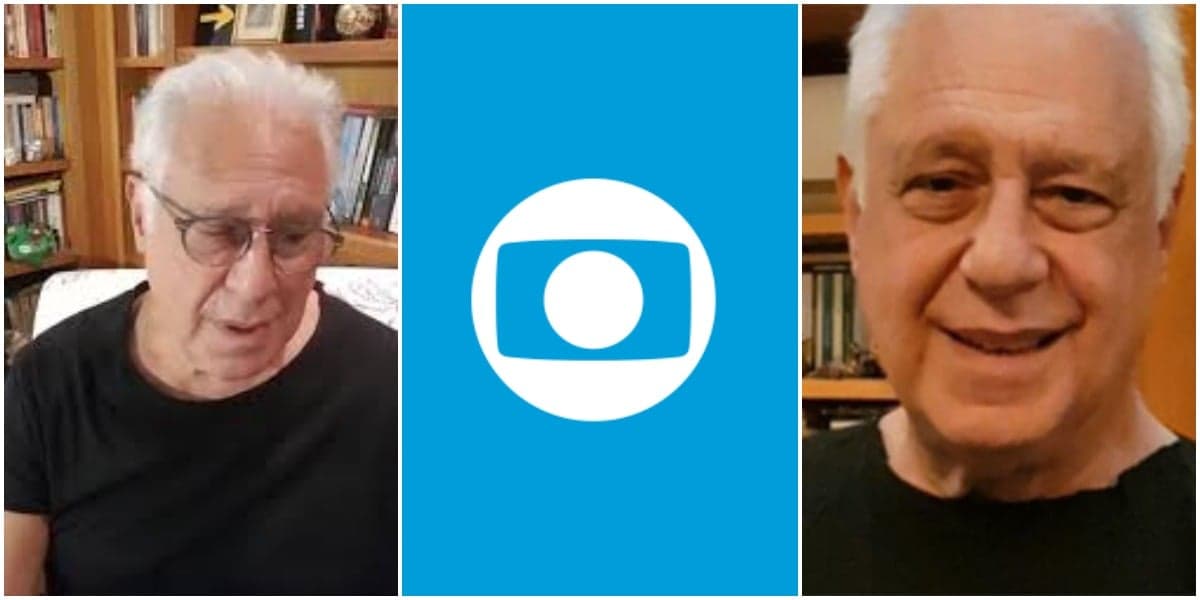 Antonio Fagundes reapareceu na Globo horas depois da demissão (Reprodução)