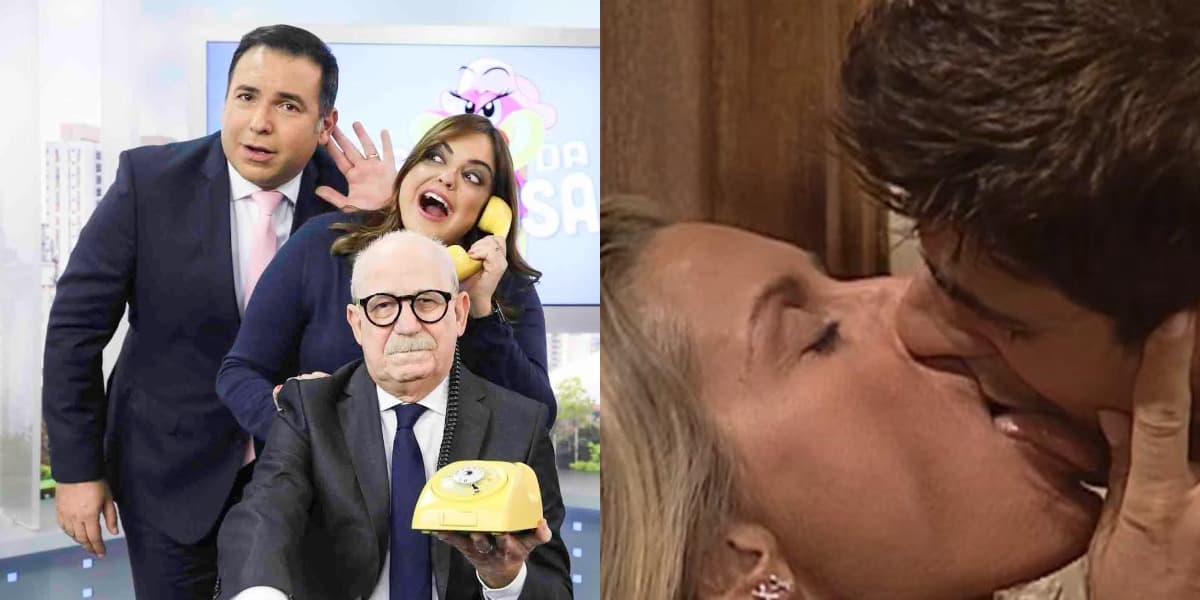 A Hora da Venenosa e Laços de Família foram destaques de audiência (Foto: Reprodução/Record/TV Globo) A Hora da Venenosa e Laços de Família foram destaques de audiência (Foto: Reprodução/Record/TV Globo)