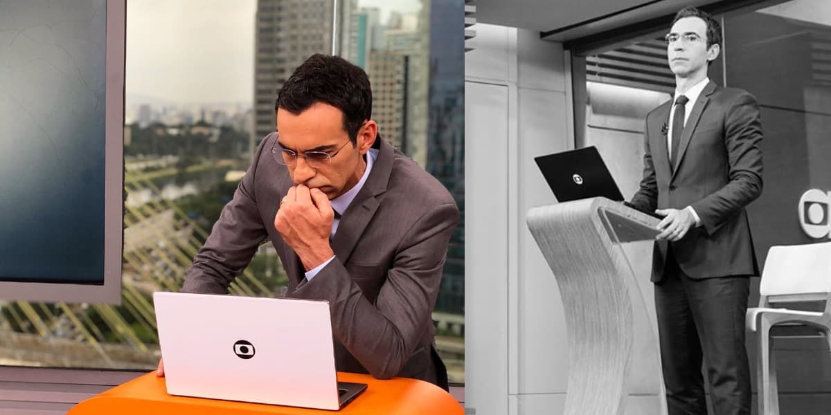 César Tralli é âncora do "SP1" da TV Globo (Foto: Reprodução/Instagram) César Tralli é âncora do "SP1" da TV Globo (Foto: Reprodução/Instagram)
