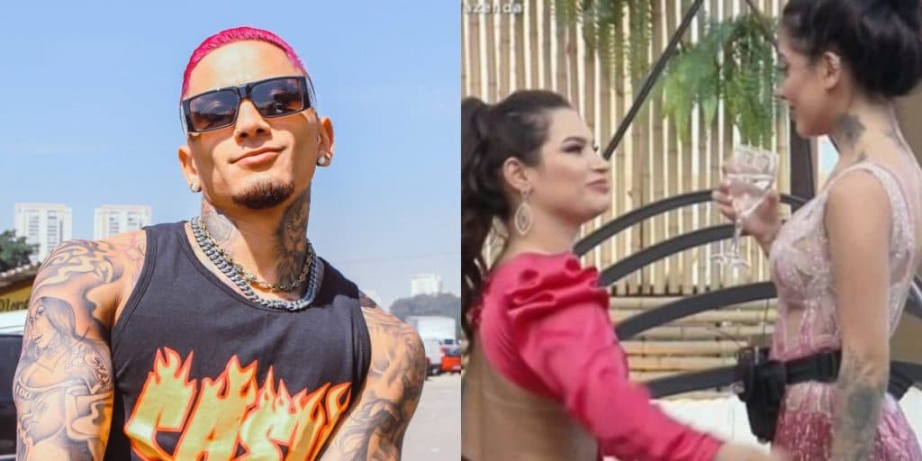 A Fazenda 12: Com ex e pivô do término na disputa por R$ 1,5 milhão, Dynho Alves torce para MC Mirella e repercute