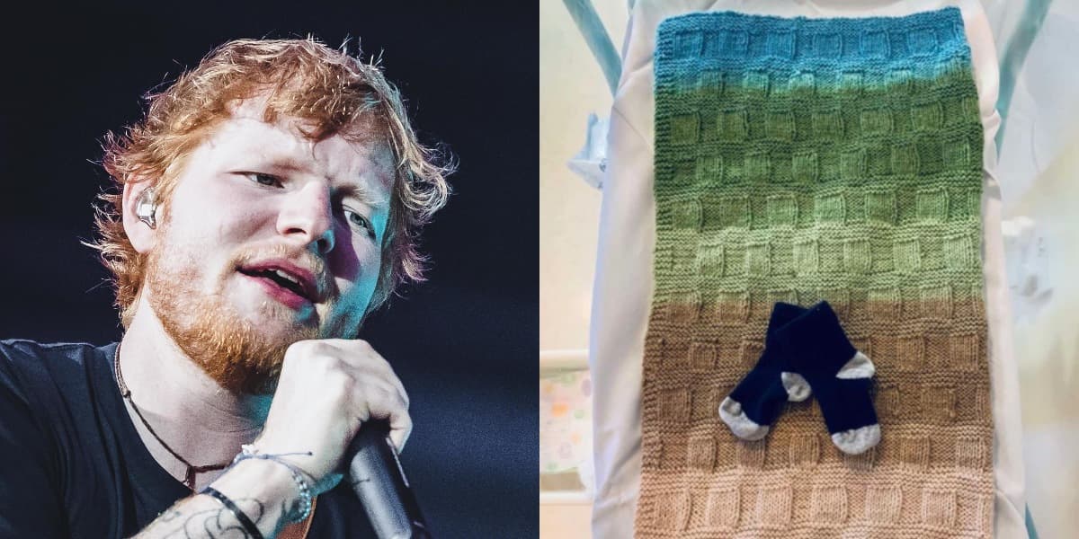 Ed Sheeran anuncia chegada da primeira filha (Foto: Reprodução) Ed Sheeran anuncia chegada da primeira filha (Foto: Reprodução)