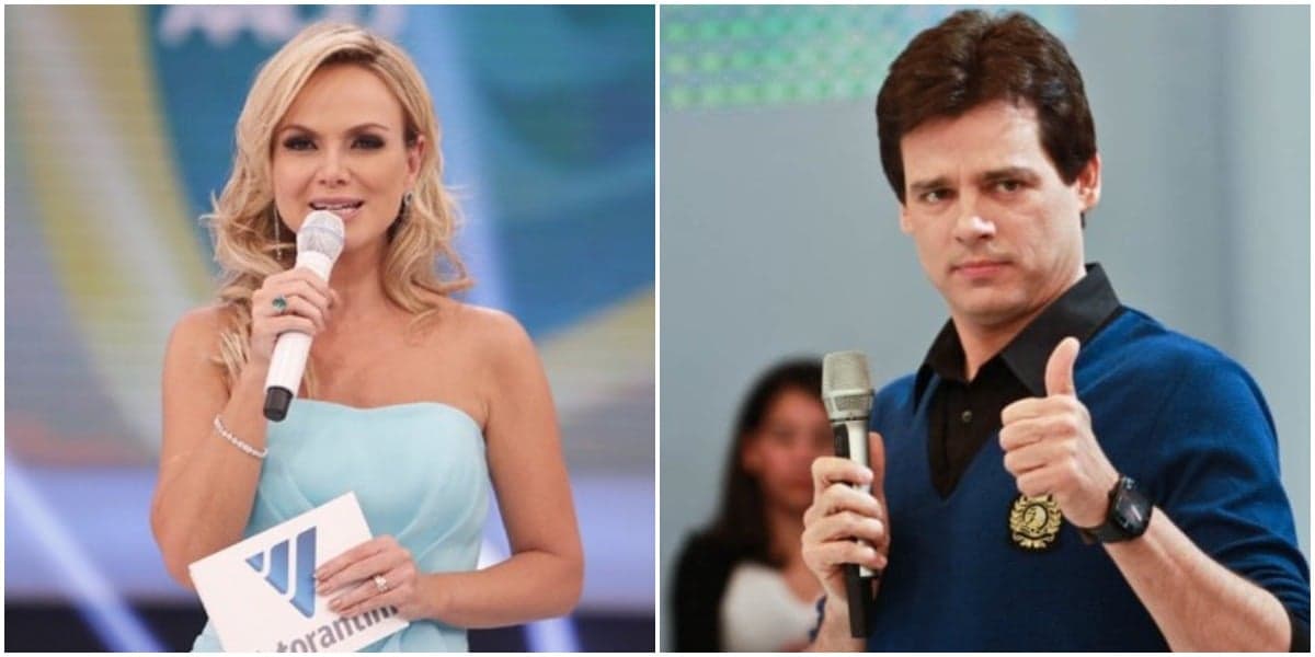 Celso Portiolli são contratados do SBT (Reprodução)