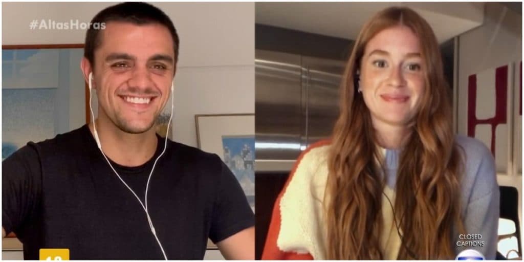 Casada, Marina Ruy Barbosa fala de confusão envolvendo ator da Globo e relacionamento: "Acham que somos um casal"
