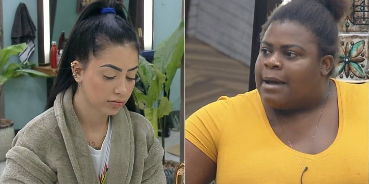 Jojo Todynho pede desculpas a MC Mirella após barraco em A Fazenda 12 (Foto: Reprodução) Jojo Todynho pede desculpas a MC Mirella após barraco em A Fazenda 12 (Foto: Reprodução)