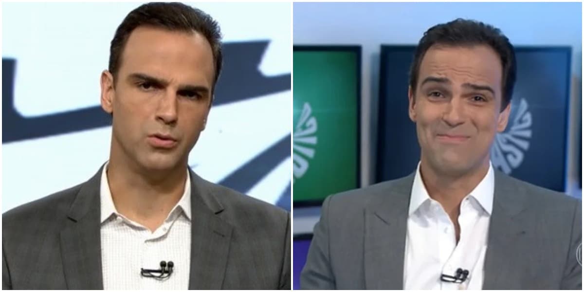 O apresentador da Globo, Tadeu Schmidt (Reprodução) O apresentador da Globo, Tadeu Schmidt (Reprodução)