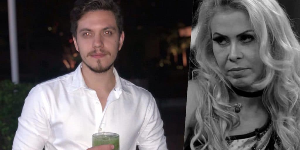 Filho gato de Joelma surge sem camisa em foto