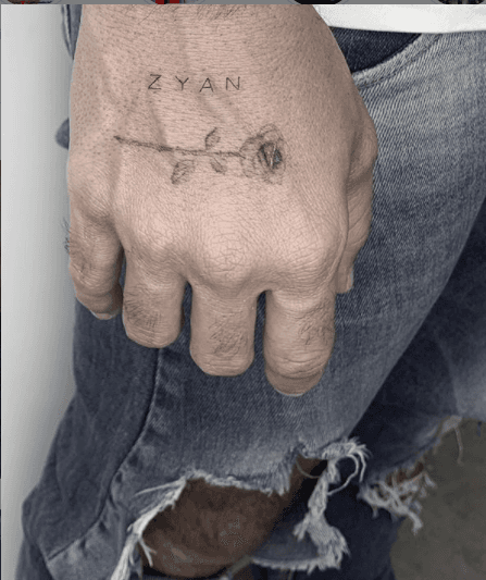 Bruno e sua tatuagem com o nome do filho Zyan (Foto: Reprodução) Giovanna Ewbank Bruno e sua tatuagem com o nome do filho Zyan (Foto: Reprodução) Giovanna Ewbank