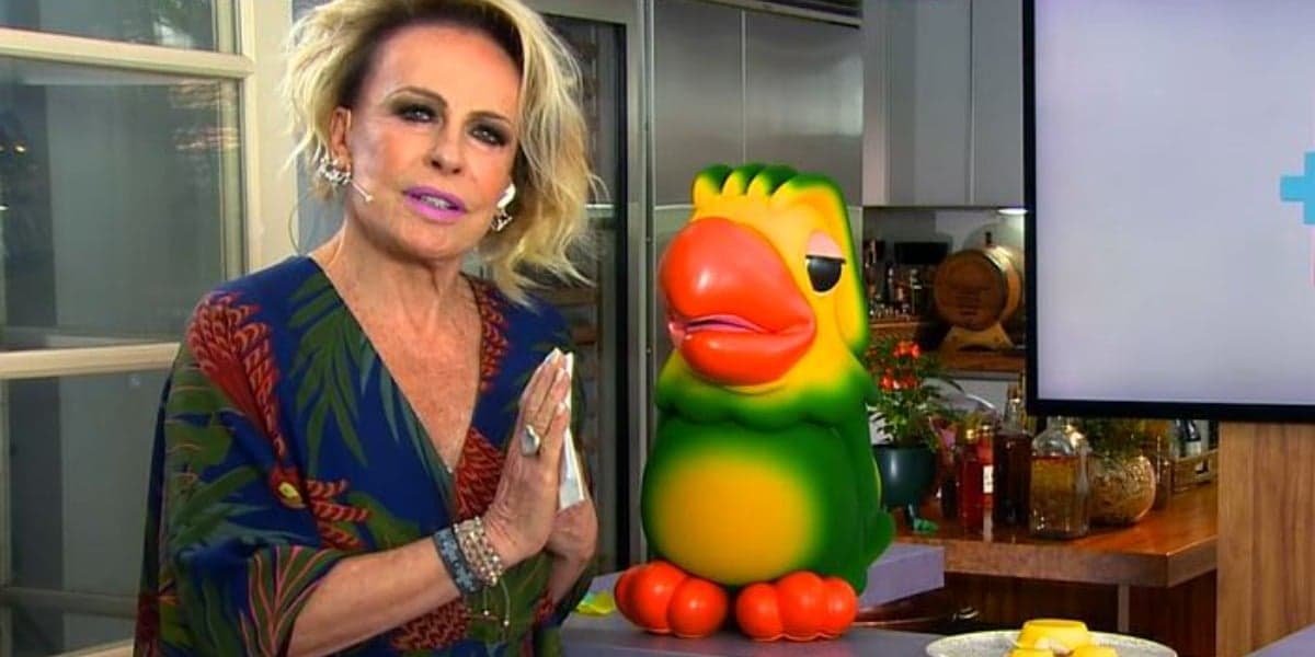 Ana Maria Braga e Louro José no "Mais Você" de hoje (Foto: Reprodução/TV Globo)