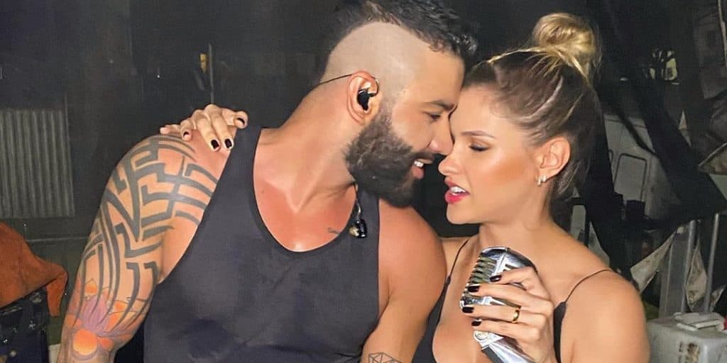 Andressa Suita e Gusttavo Lima adotam postura discreta