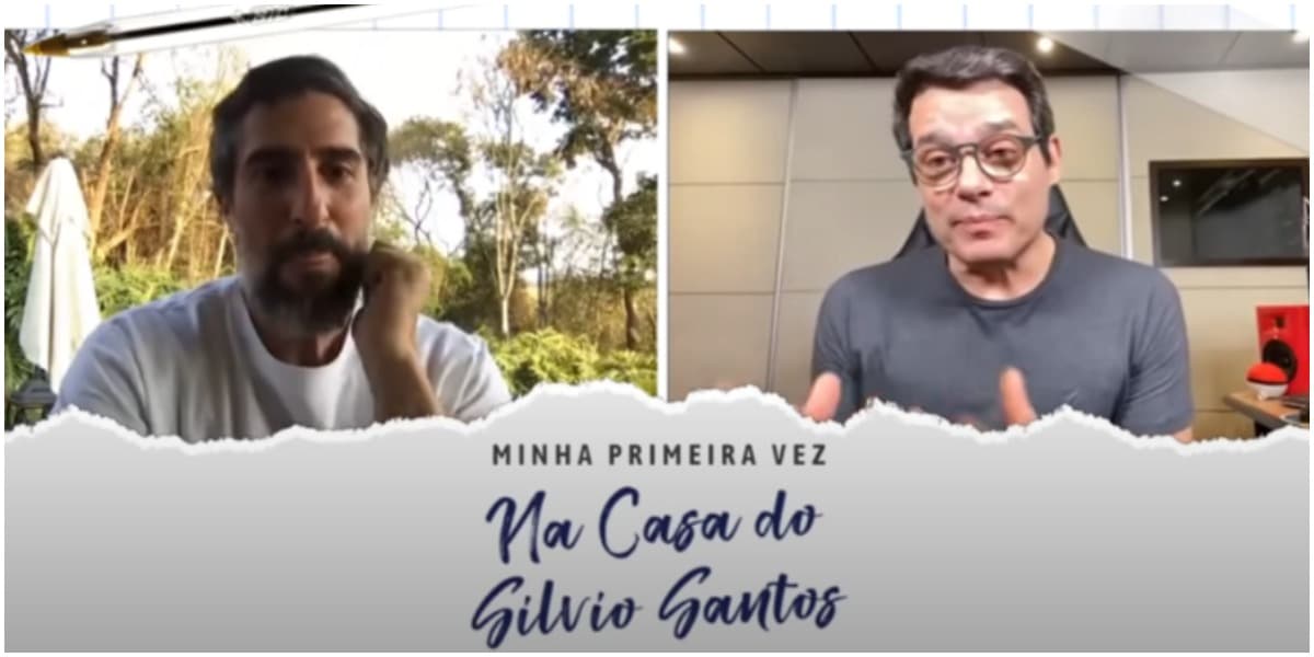 Celso Portiolli fala de medo de Silvio Santos (Foto: Reprodução) Celso Portiolli fala de medo de Silvio Santos (Foto: Reprodução)