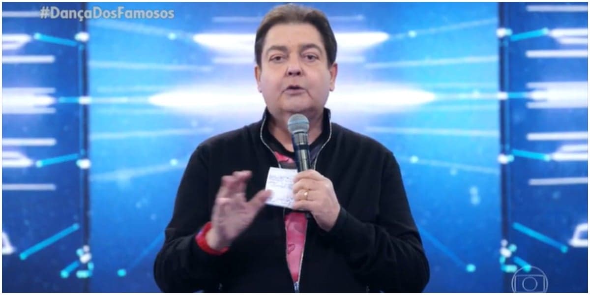 Faustão declara que Juliano Laham já foi operado de tumor (Foto: Reprodução) Faustão declara que Juliano Laham já foi operado de tumor (Foto: Reprodução)