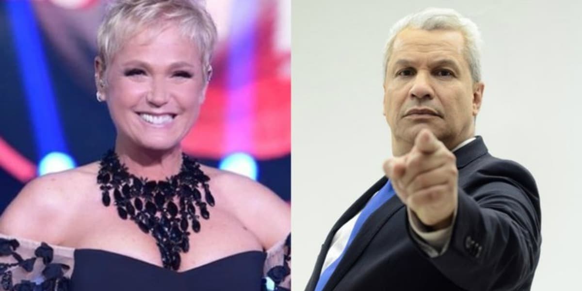 Sikêra Jr promove campanha contra Xuxa (Foto: Reprodução/Record/RedeTV!) Sikêra Jr promove campanha contra Xuxa (Foto: Reprodução/Record/RedeTV!)
