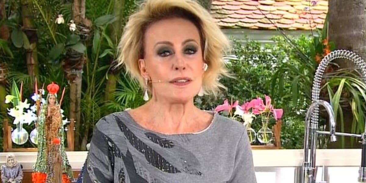 Ana Maria Braga é apresentadora do "Mais Você" (Foto: Reprodução/TV Globo) Ana Maria Braga é apresentadora do "Mais Você" (Foto: Reprodução/TV Globo)